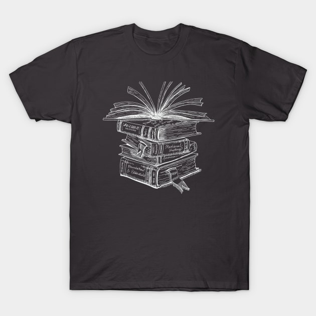 Foundations and Essentials Books T-Shirt by Sweet Blessings